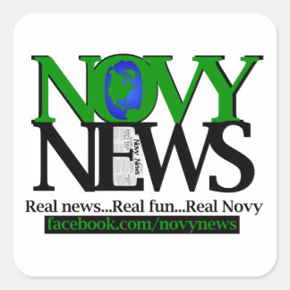 Novy News Square Sticker
