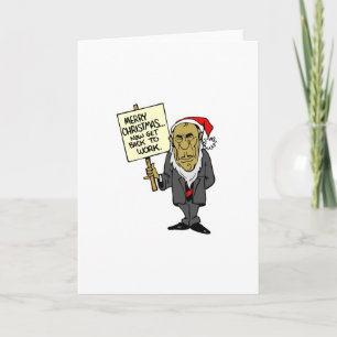 Now Get Back To Work Holiday Card