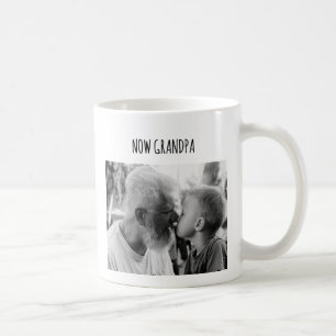 Now Grandpa Gift for New Grandpa Dad Birthday Gift Coffee Mug