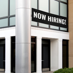 Now Hiring Banner
