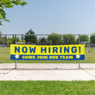 Now hiring help wanted join our team employment banner