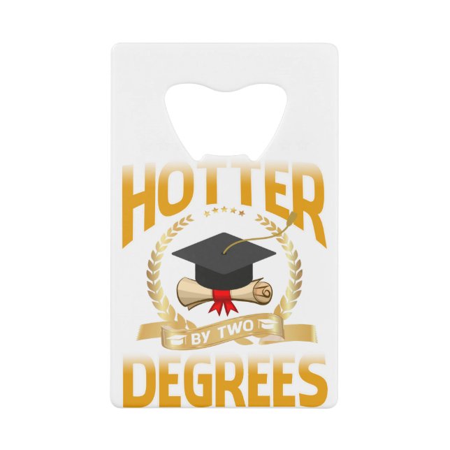 Now Hotter By Two Degrees Bachelor Master Doctor (Front)