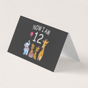 Now I am 12 years old 12th Birthday at the Zoo