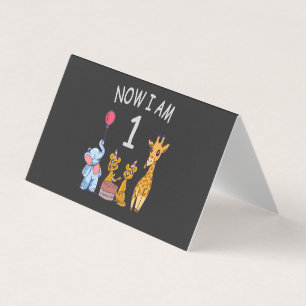 Now I am 1 year old 1st Birthday at the Zoo