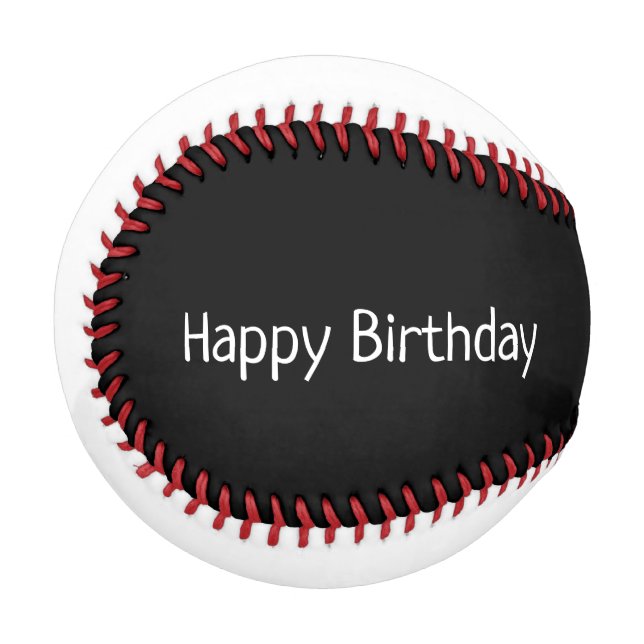 Now I am 1 year old 1st Birthday at the Zoo Baby B Baseball (Front Left)