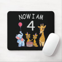 Now I am 4 year old 4th Birthday at the Zoo