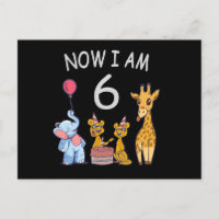 Now I am 6 years old 6th Birthday at the Zoo