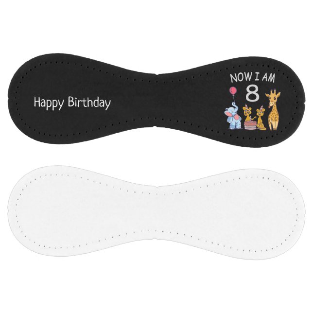 Now I am 8 years old 8th Birthday at the Zoo Softball (Panels)