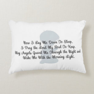 "Now I Lay Me Down To Sleep" ACCENT PILLOW
