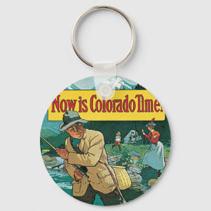 Now is Colorado Time Key Ring