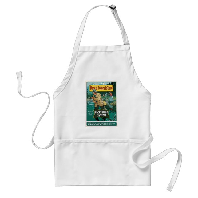 Now is Colorado Time Standard Apron (Front)