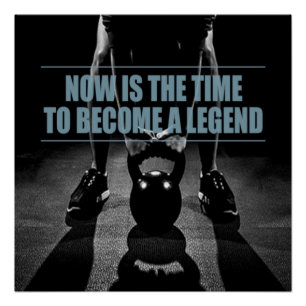 Now is the Time Motivational Poster