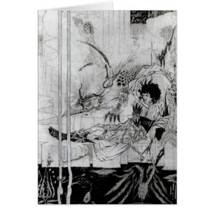 Now King Arthur saw the Questing Beast