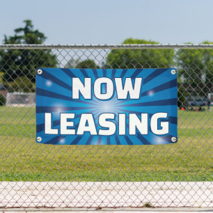Now Leasing Apartments Large Outdoor Banner