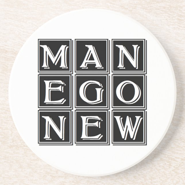 Now new man coaster (Front)