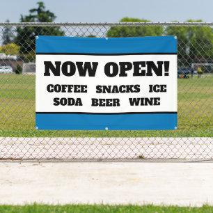 Now Open Market Banner