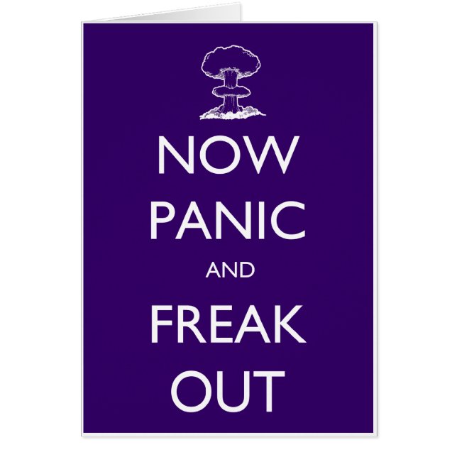 Now Panic and Freak Out (Front)