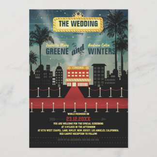 Now Playing Invitation