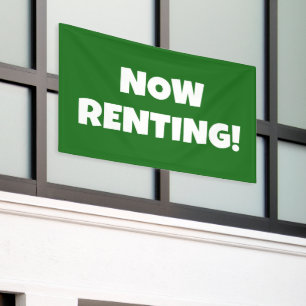 Now Renting Banner