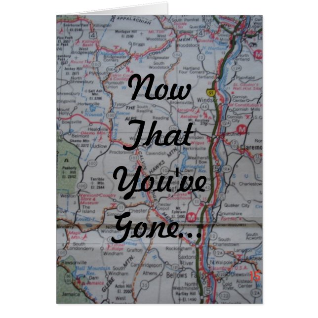 Now That You've Gone (Front)