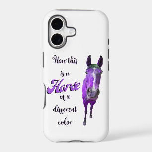 Now This Is A Horse Of A Different Colour Purple