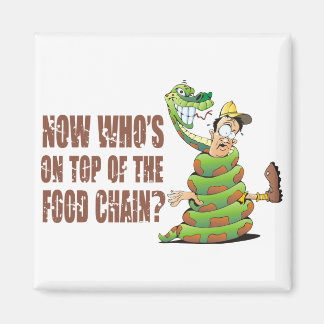 Now who's on top of the food chain magnet