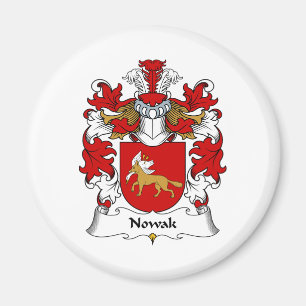 Nowak Family Crest Magnet