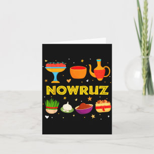 Nowruz Mobarak Iranian Persian New Year Family Card