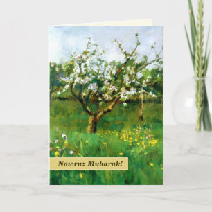 Nowruz Mubarak.Persian New Year Customisable Cards