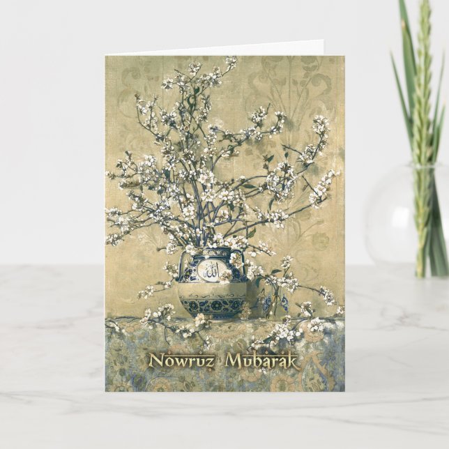 Nowruz Mubarak. Persian New Year Fine Art Cards (Front)