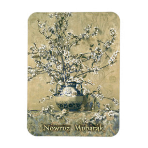 Nowruz Mubarak. Persian New Year Fine Art Magnet