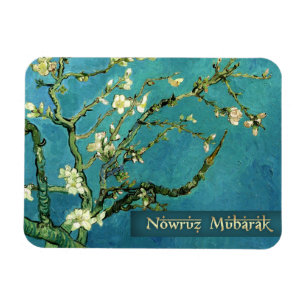Nowruz Mubarak. Persian New Year Gift Art Magnets