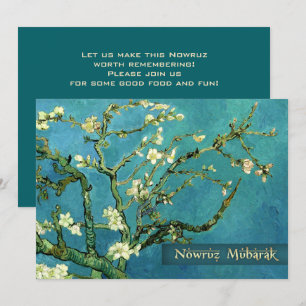 Nowruz Mubarak Persian New Year Party Invitations