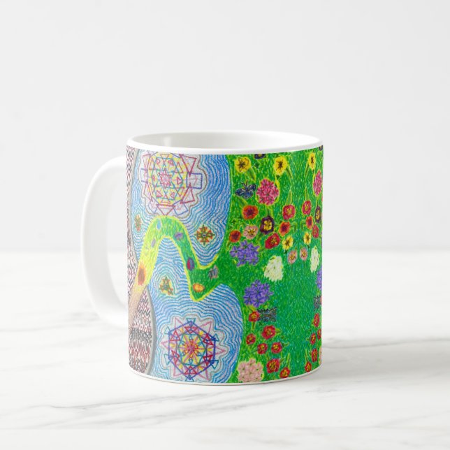 Nowruz Spring and Life Renewal Mug (Front Left)