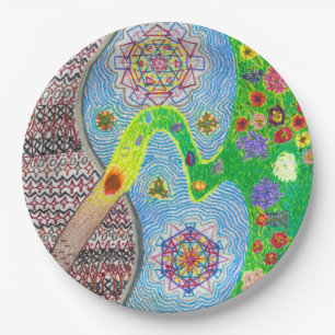 Nowruz Spring and Life Renewal Set of Paper Plates