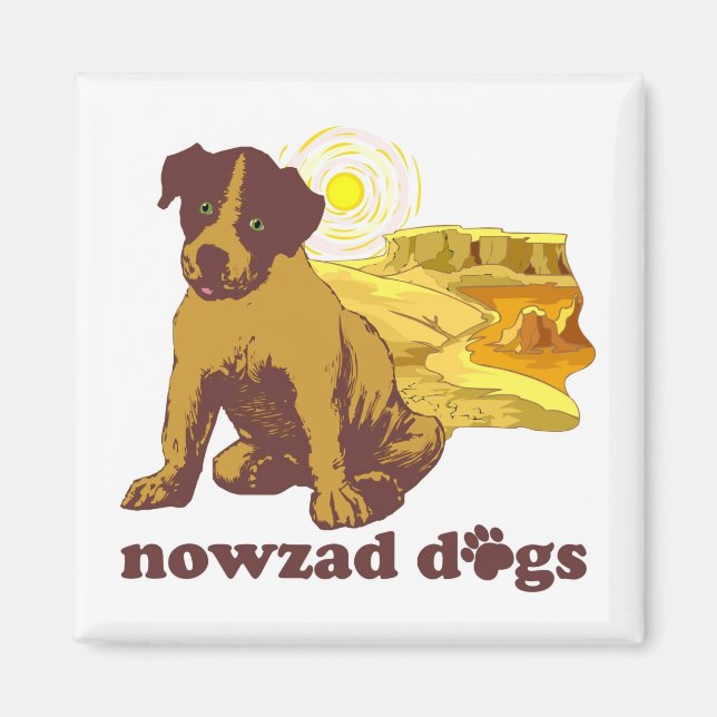 Nowzad Fridge Magnet (Front)
