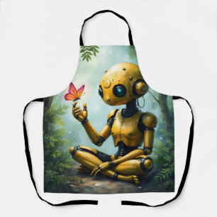Nox Finds Wonder,A Curious Robot's First Butterfly Apron