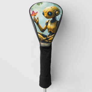 Nox Finds Wonder,A Curious Robot's First Butterfly Golf Head Cover