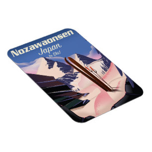 Nozawaonsen Japan to ski Magnet