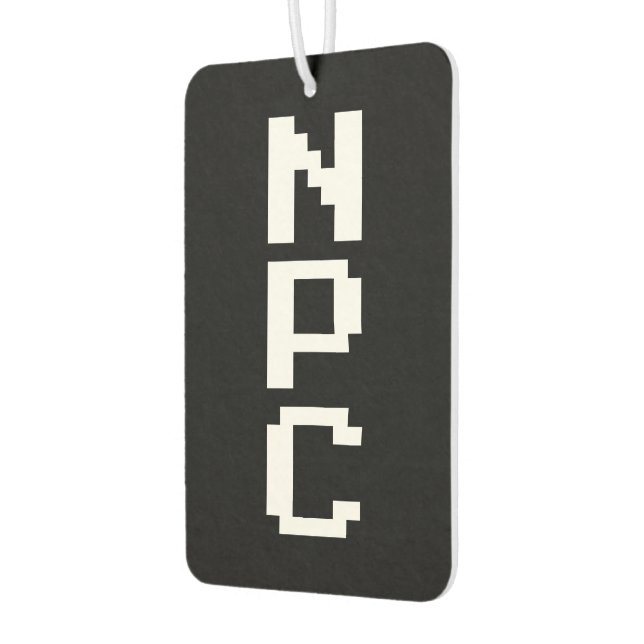 NPC - Non Playable Character Car Air Freshener (Left)