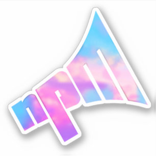 NPM Pastel Logo Sticker