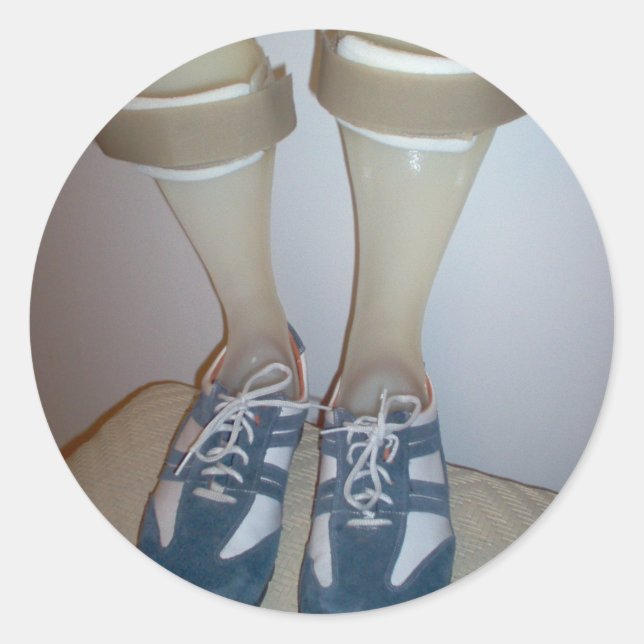 NPO PN Logos 004 - Customised Classic Round Sticker (Front)