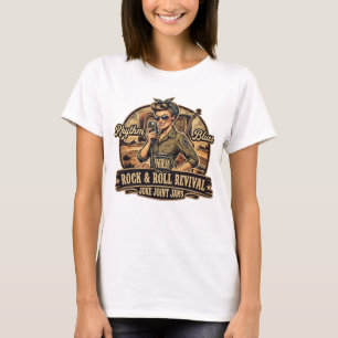 NRH Rock & Roll Revival Vintage Rockabilly Women’s T-Shirt