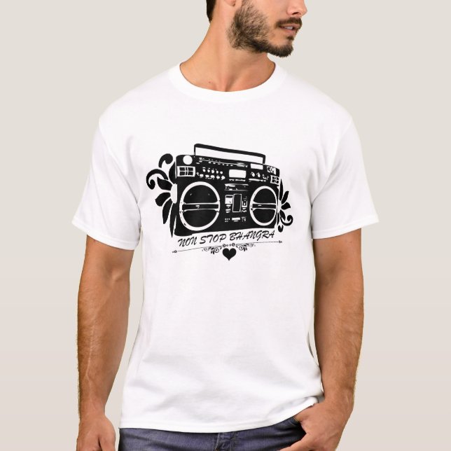 NSB - Boom Box (Light) T-Shirt (Front)