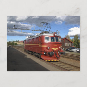NSB veteran El 11 at Eina st., Norway Postcard