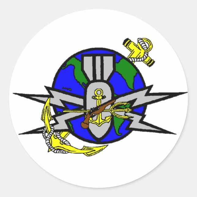 NSCT1 CLASSIC ROUND STICKER (Front)