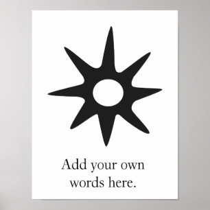 NSOROMMA Symbol of Guardianship Poster