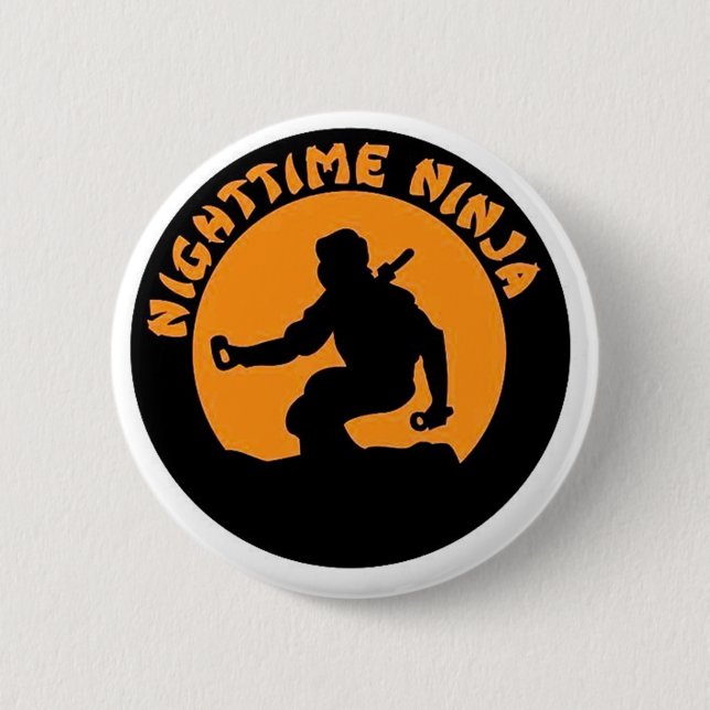 NtNinjaOriginal.gif 6 Cm Round Badge (Front)