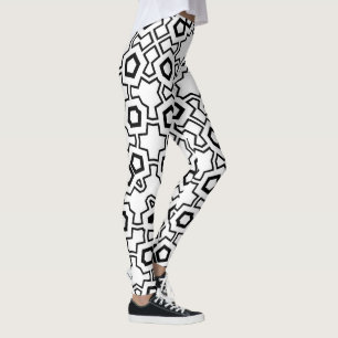 NTPD5550P215849 Geometric Print All Over Leggings