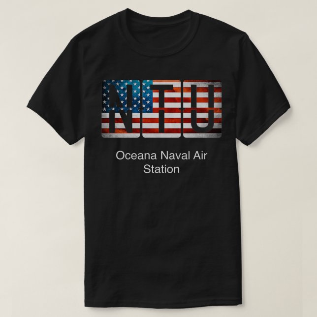 NTU Oceana Naval Air Station  T-Shirt (Design Front)